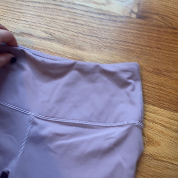 Light pink high waisted leggings - Picture 2 of 3